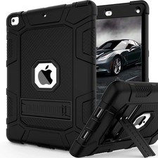 iPad Mini 5 Case, iPad Mini 4 Case, Hybrid Three Layer Armor Shockproof Rugged D picture