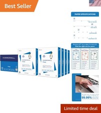 Versatile Printer Paper 8.5 x 11, 20 lb, 4000 Sheets - Perfect for Home & Office picture