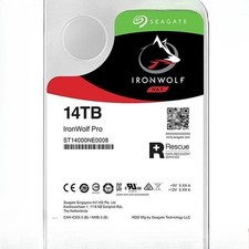 Seagate 14TB ST14000NE0008 IronWolf Pro HDD Internal Hard Drive 3.5