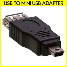 Mini USB to USB Adapter USB 2.0 Type-A to Type-B Connector Converter Phone OTG picture
