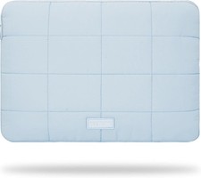 Puffy Laptop Sleeve 13-14 Inch, Matte Blue Laptop Carrying Case for Protection picture