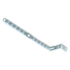 100 PCS 6 Inch Heavy Duty Galvanized Steel Mounting Cable Support Locking Tab picture