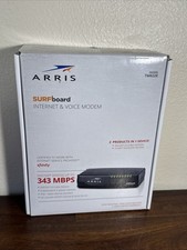 ARRIS TM822R SURFboard mAX (8x4) DOCSIS 3.0 Cable and Voice Modem for Xfinity  picture