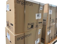 Ergotron LX Pro Multi-Arm Base With 2-Piece Clamp Arms White 98-727-290 picture
