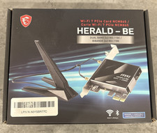 MSI HERALD-BE Wi-Fi 7 MAX Wireless bluetooth 5.4 QCNCM865 for AMD & Intel picture