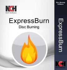 Express Burn  CD DVD Blu Ray writer burn authoring Software NCH Activation Card picture