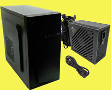 NEW Black Mini Tower Micro ATX USB 3.0 Case w/  SHARK 1000W PCIe Gaming PC PSU picture