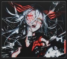 Wallhack SP-005 CARNAGE SORA Glass Anime Mouse Pad 1800/LE - IN HAND picture