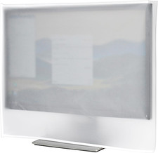 Monitor Dust Cover, LCD/LED HD Antistatic Vinyl Flat-Screen Computer Monitor Wat picture