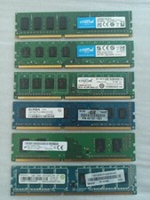 LOT of ( 6 )  2GB PC3-10600U DDR3-1333 Desktop Memory DIMM RAM Total (12GB) 1.5V picture