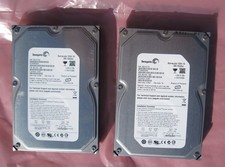 Seagate Barracuda SATA HDs 250GB/drive 7200RPM  Two exactly matching drives picture