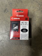 Canon BC-02 Black Ink Cartridge OEM Genuine — New picture