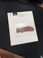 Apple IIGS 030-1310-B Memory Expansion Card Owner's Guide Vintage picture