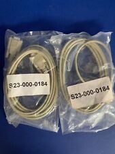 D-SUB Cable Assy with 9 Pin M/F Poly D-Sub Ports, Lot of 2 New picture