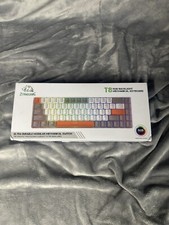 ZIYOU LANG RK-T8 Wired  Mechanical Gaming Keyboard with RGB (White/Dark Gray) picture