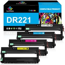 LeciRoba Drum Unit Replacement for Brother DR221CL DR-221CL for Brother MFC-9130 picture