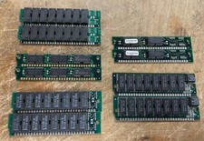 Set of 2 x 4MB 30-pin SIMM MATCHED PAIR TESTED and WORKING picture