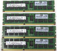 12 Samsung 4GB 2RX4 PC3-10600R 1333MHz ECC Server RAM Memory - HP P/N 500203-001 picture