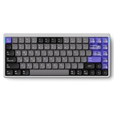 NUPHY AIR75 HE Magnetic Jade Keyboard + Canopus Shine-through Keycaps+Folio picture