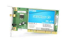 D-Link DWL-G520 High-Speed 2.4GHz 802.11b Up to 54Mbps Wireless PCI Adapter Card picture