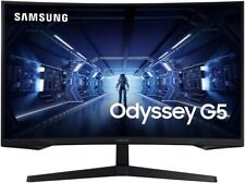 SAMSUNG 32” Odyssey G5 Curved Gaming Monitor, WQHD picture