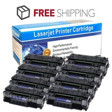 8PK Q5949A 49A Black Toner Cartridge For HP LaserJet 1160 1320N 1320NW 3390 3392 picture
