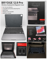 Brydge Wireless Bluetooth Keyboard W/ Backlit Keys for iPad 12.9” Pro 3rd or 4th picture