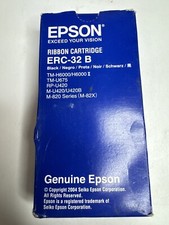 Epson Ribbon Cartridge ERC-32 B Black Genuine Epson  picture