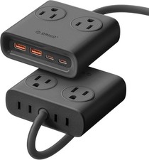 ORICO 8-in-1 Dopamine Power Strip 2USB-C 2USB-A  4AC Versatile Desktop Charging picture