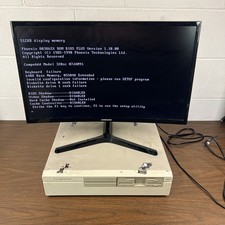Vintage Compuadd Computer 320sc Phoenix 80386SX ⚠️ (NO HDD) picture