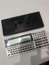 CASIO VX-4 Pocket Computer with Hard Cover Vintage Retro Tested picture