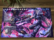 Digimon Table Playmat Beelzemon TCG CCG Mouse Pad Trading Card Game Mat Mousepad picture