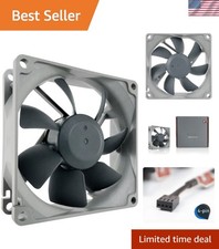 Efficient 4-Pin 80mm Cooling Fan, 1800 RPM, 12V, Quiet Operation for Desktops picture