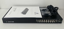 Ubiquiti EdgeSwitch 16 PoE ES-16-150W Gigabit Managed Switch w SFP, Edge Switch picture