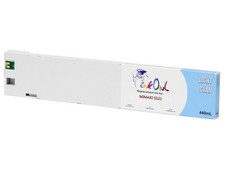 440ml InkOwl LIGHT CYAN Compatible Cartridge to replace Mimaki SS21 (SPC-0501LC) picture