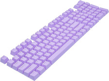 Mechanical Keyboard Keycaps, 104-Key ABS Key Caps (Purple) picture