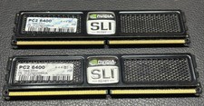OCZ NVIDIA SLI Ready DDR2 4GB Kit 2x2GB PC2-6400 800MHz OCZ2N800SR4GK picture
