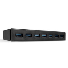 Lindy W128370505 874639 7 Port USB 3.0 Hub ~E~ picture