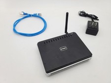 D-LINK WBR-1310 54 MBPS 4-PORT 10/100 WIRELESS WIFI NETWORK G ROUTER W ADAPTER picture