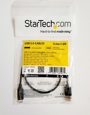 NEW StarTech USB2AC50CM USB-C to USB-A Cable M/M 0.5 m USB 2.0 Data Transfer picture