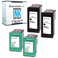4Pack Compatible OSI 74XL and 75XL Ink for HP PhotoSmart C4273 C4275 C4280 C4283 picture