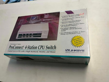 Sealed Linksys ProConnect SVIEW04  4-Port Switch 4 Station CPU Switch picture