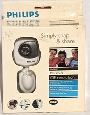 Philips Simply Snap & Share PC Camera Webcam ~  BRAND NEW picture