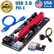 VER009S PCI-E Riser Card PCIe 1x to 16x USB 3.0 Data Cable GPU Mining picture