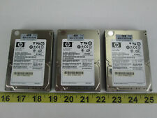 Lot of 3 HP HDD Hard Disk Drive 72GB DG0072BALVL 504015-001 9FJ066-072 SKU O picture