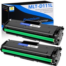 2 PACK Black MLT-D111L Toner for Samsung MLTD111L Xpress M2070FW M2020W M2022W picture