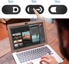 5 Webcam Cover Sticker Slide Camera Privacy Security Protect For Phone Laptop picture