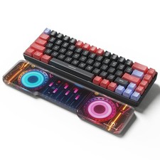 Acrylic Gaming Keyboard Wrist Rest Pad,CNC Process Clear Wrist Rest for Compu... picture