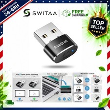 AUEDROT Mouse Jiggler USB Undetectable Mouse Mover with Switch, 2 Modes, Plug & picture