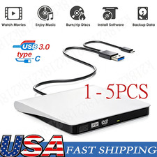Slim External CD DVD Drive USB 3.0 Disc Player Burner Writer Laptop F PC Mac LOT picture